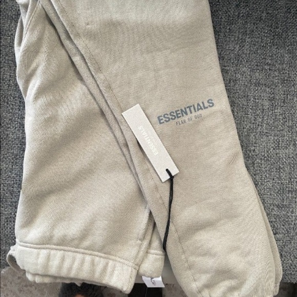 Essentials Fear Of God Sea Foam Sweatpants Size M - Picture 6 of 6